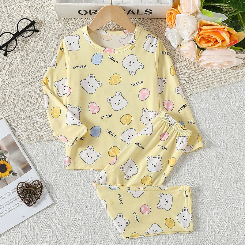 Conjunto infantil de verano camiseta y short