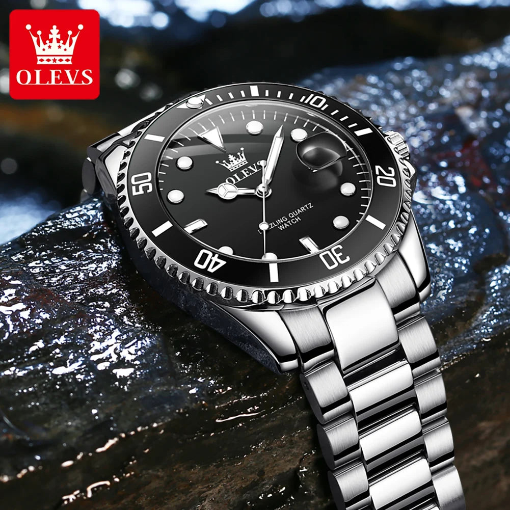 Reloj OLEVS 5885 de cuarzo con calendario