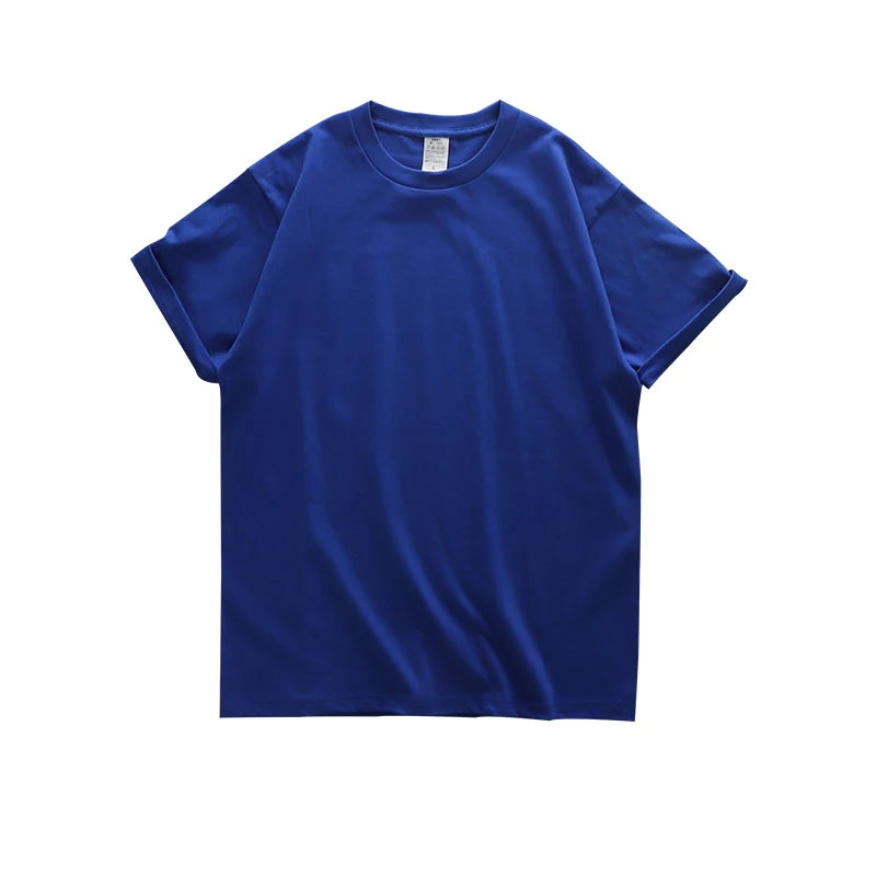 Camiseta oversize de algodón grueso para hombre