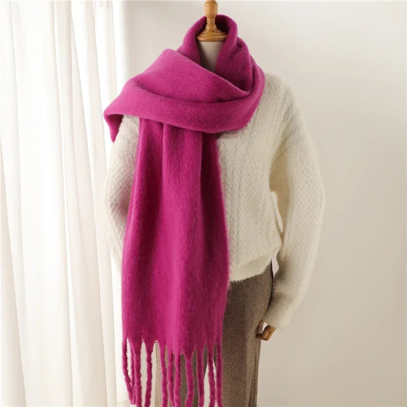 Pashmina XXL de tacto cachemira