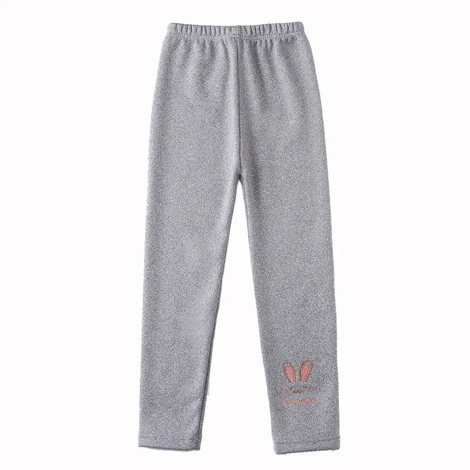 Leggings térmicos con forro polar para niña