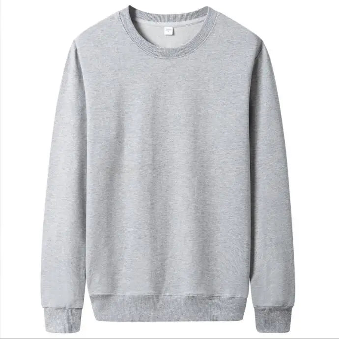 Sudadera básica de felpa para hombre