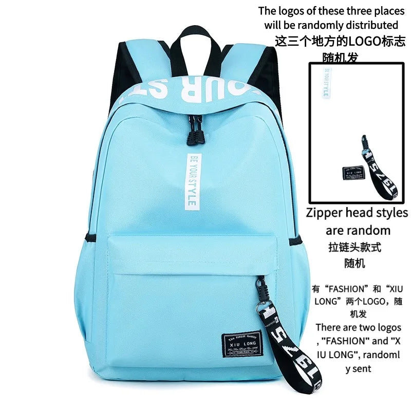 Mochila juvenil de colores para clase y diario