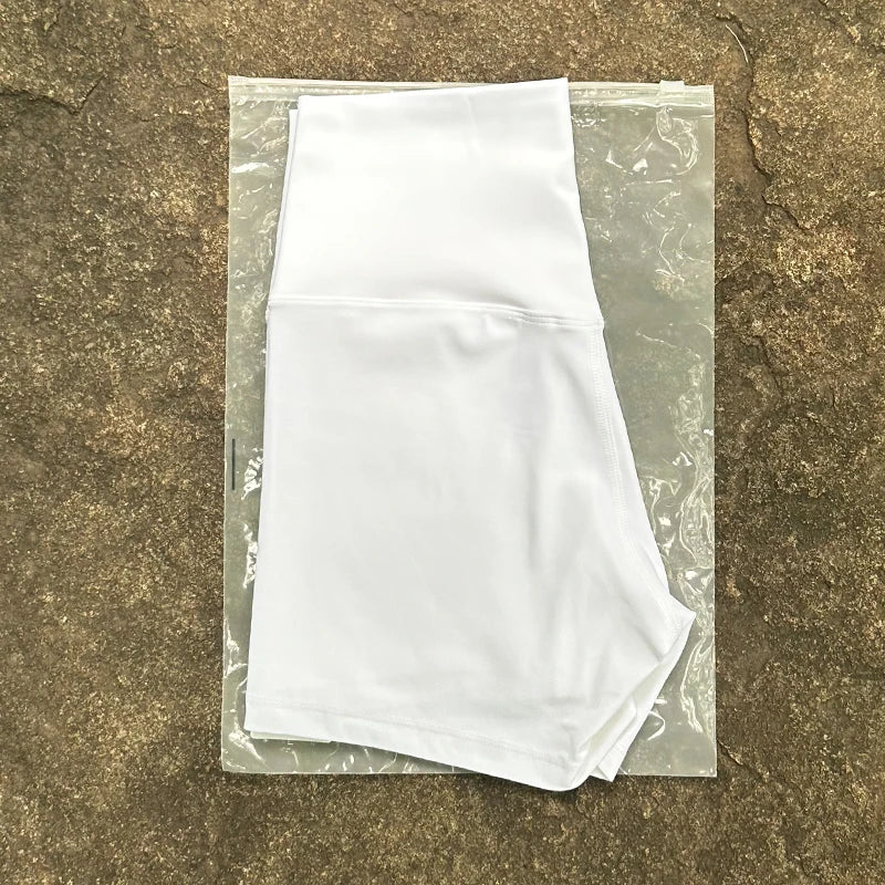 Shorts de yoga de cintura alta efecto realce