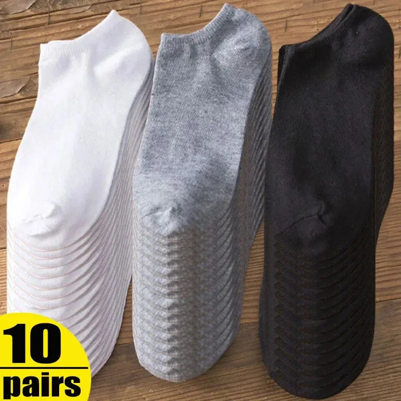 Pack de calcetines tobilleros unisex (5 o 10 pares)