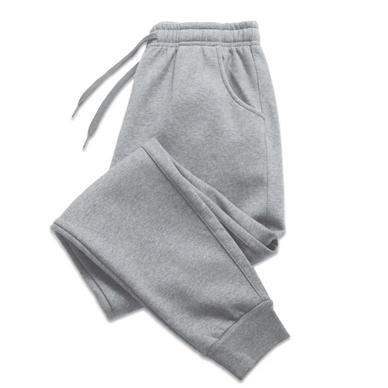 Pantalón jogger deportivo con puños para hombre