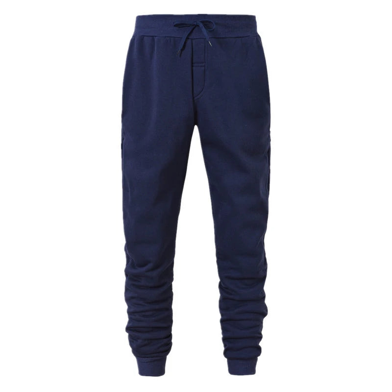 Pantalón jogger deportivo con puños para hombre