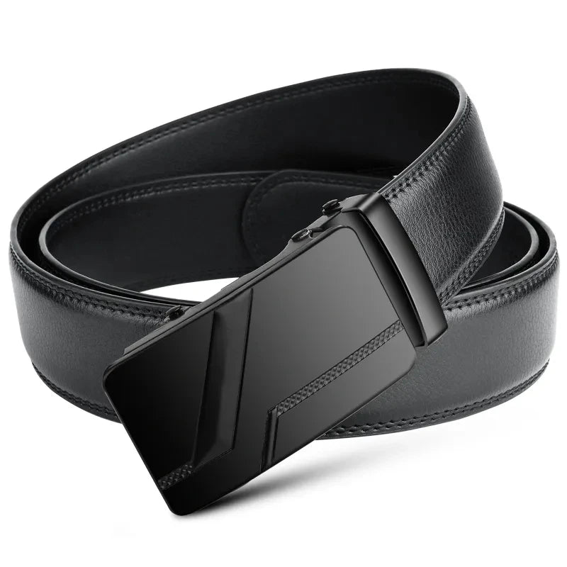 Cinturón de hebilla automática para hombre