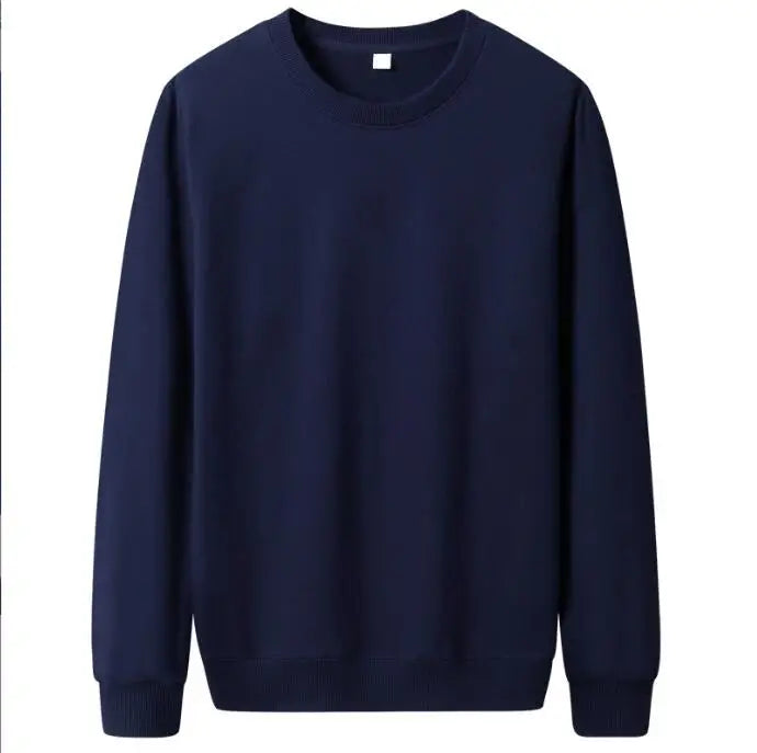 Sudadera básica de felpa para hombre