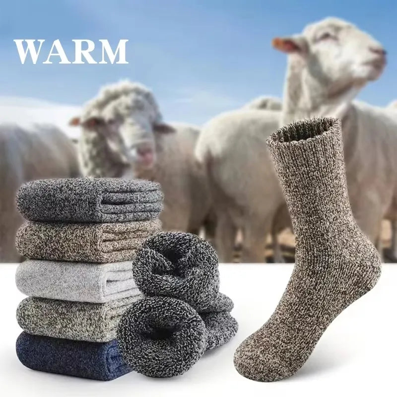 Pack de calcetines gruesos de invierno para hombre (3 o 5 pares)