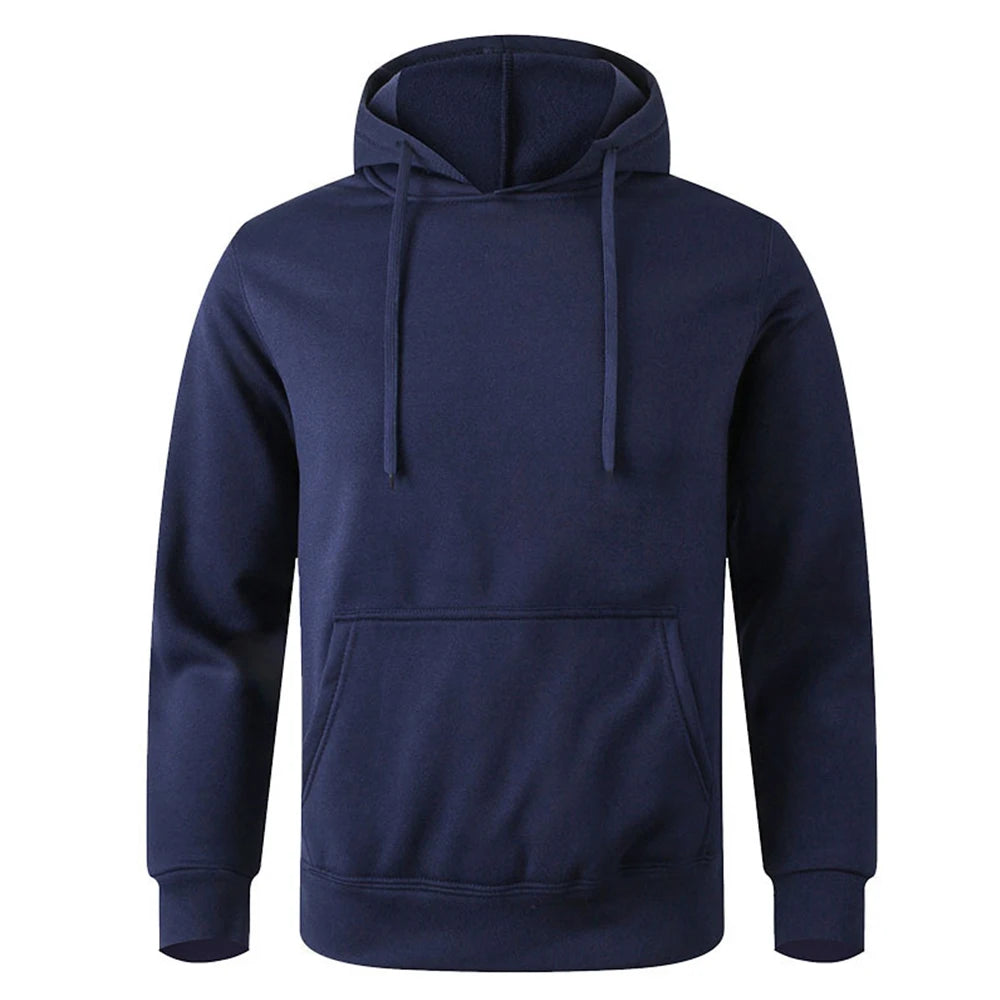 Sudadera básica unisex de cuello redondo
