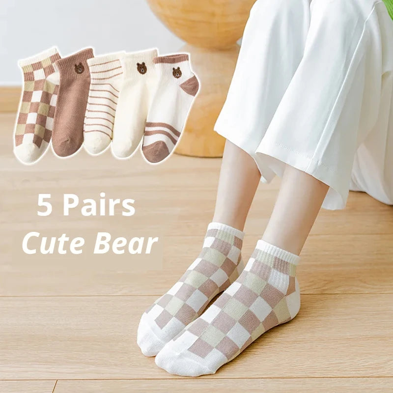 Pack de calcetines cortos para mujer (5, 10 o 20 pares)