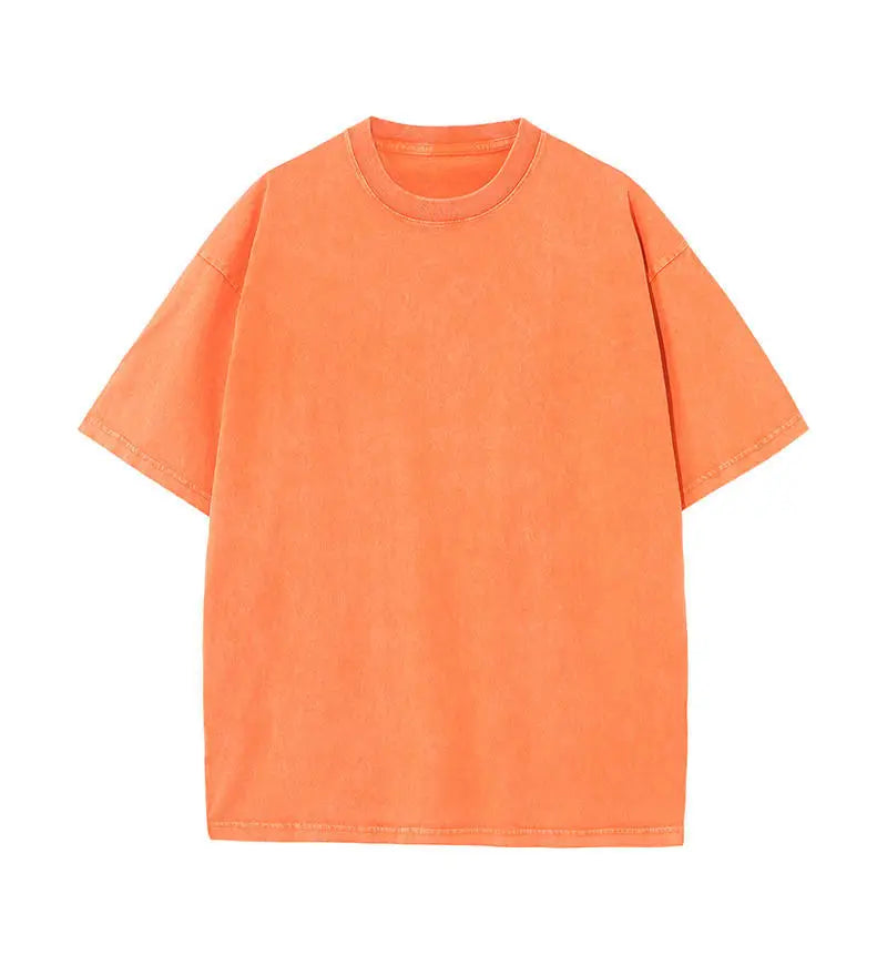 Camiseta vintage efecto lavado oversize para hombre