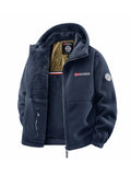 Chaqueta con capucha de otoño-invierno para hombre