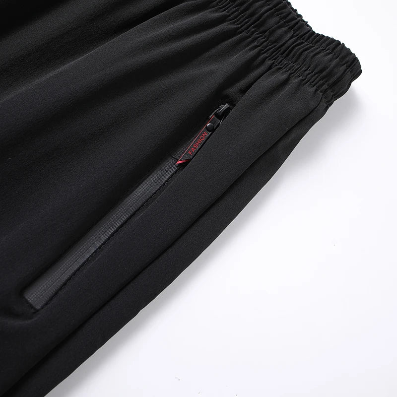 Pantalón recto tobillero informal para hombre