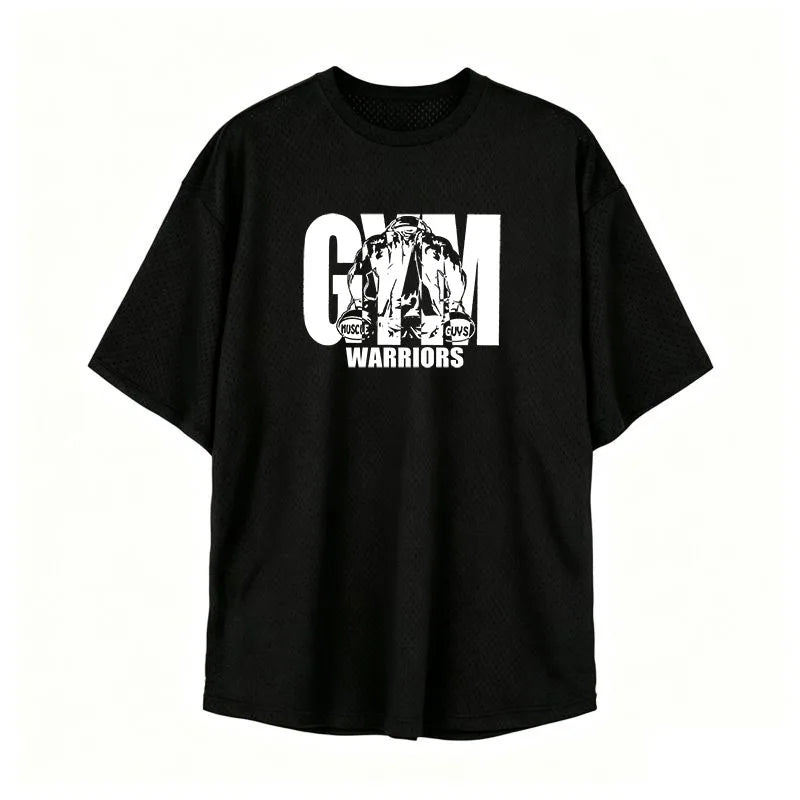Camiseta deportiva oversize para hombre