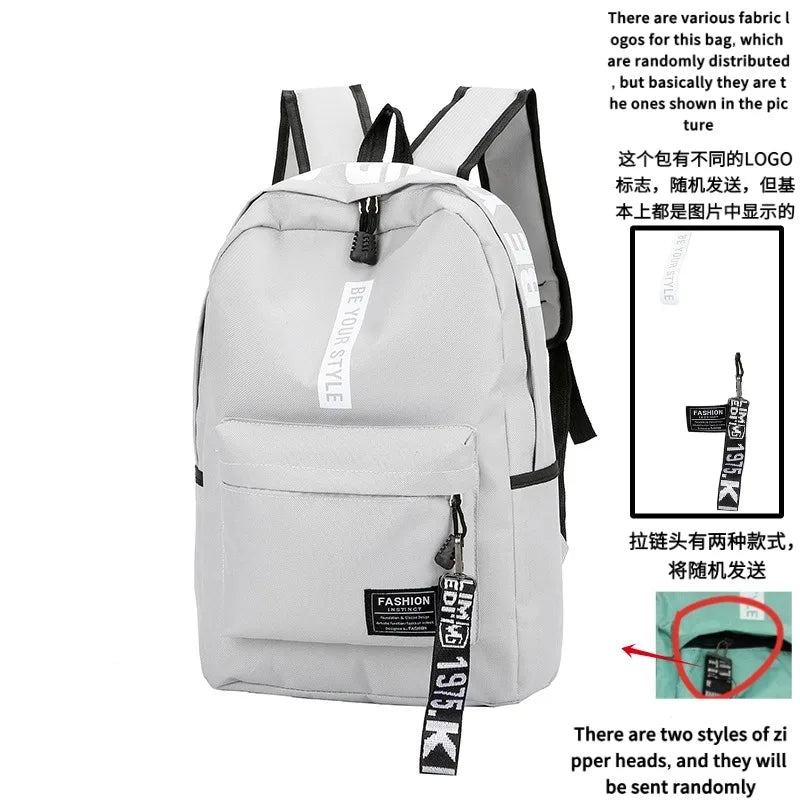 Mochila juvenil de colores para clase y diario