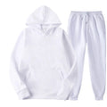 Chándal de hombre liso: sudadera con capucha y pantalón