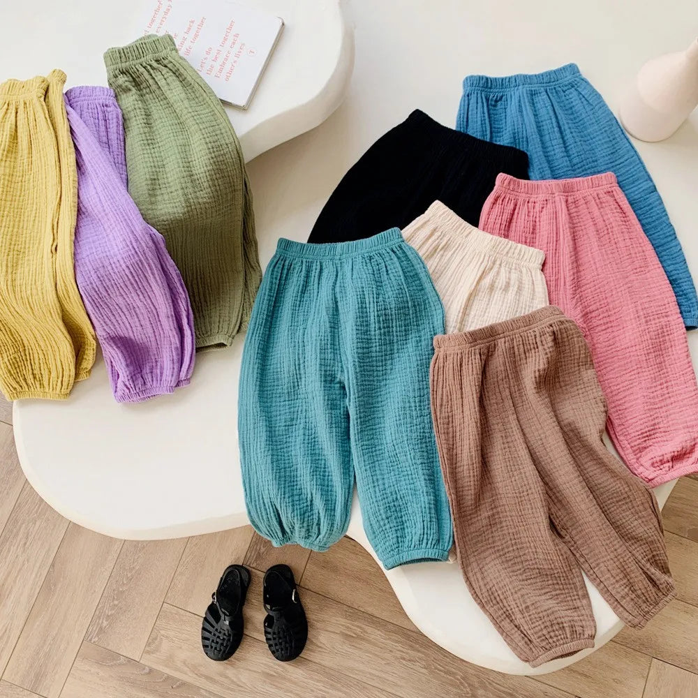 Pantalón infantil ligero antimosquitos