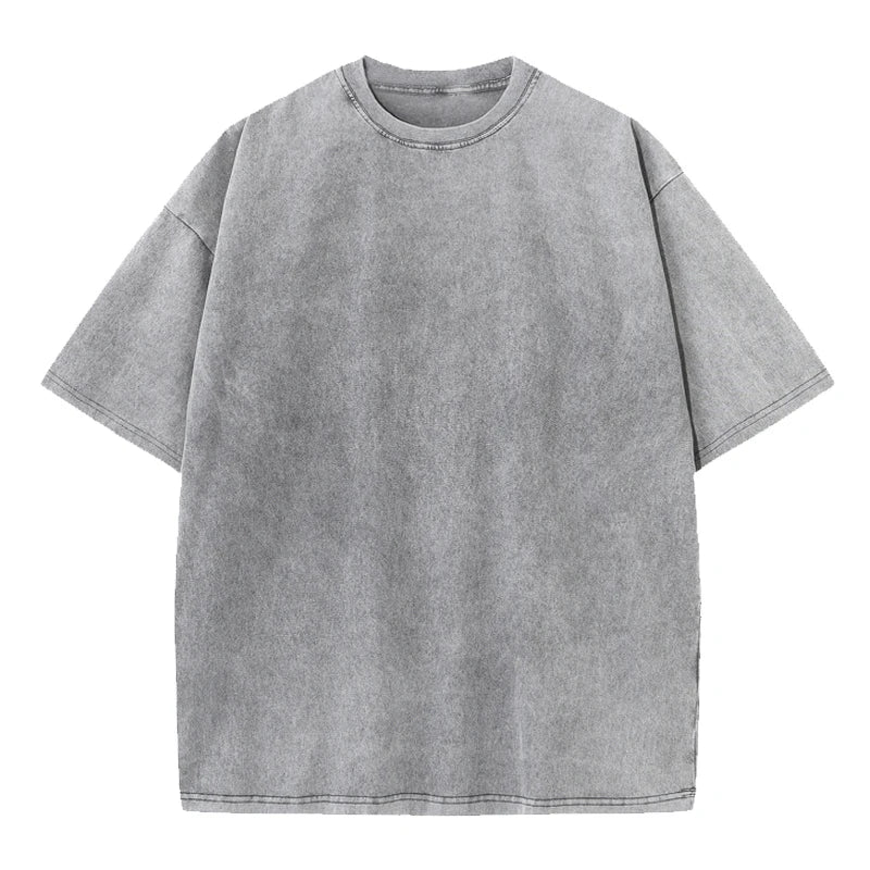 Camiseta vintage efecto lavado oversize para hombre
