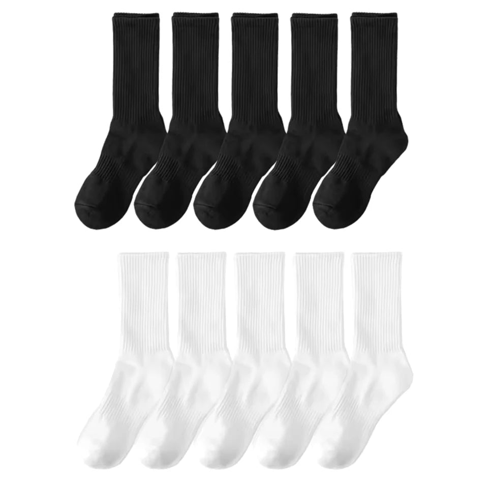 Pack de calcetines altos de algodón para hombre (10 o 20 pares)
