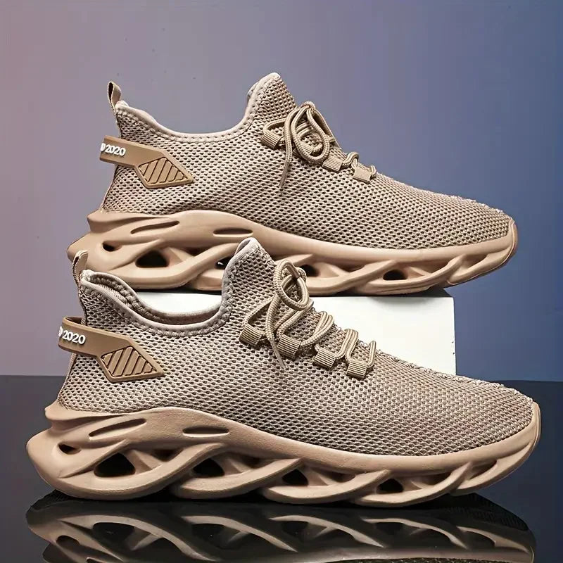 Zapatillas deportivas de malla para hombre