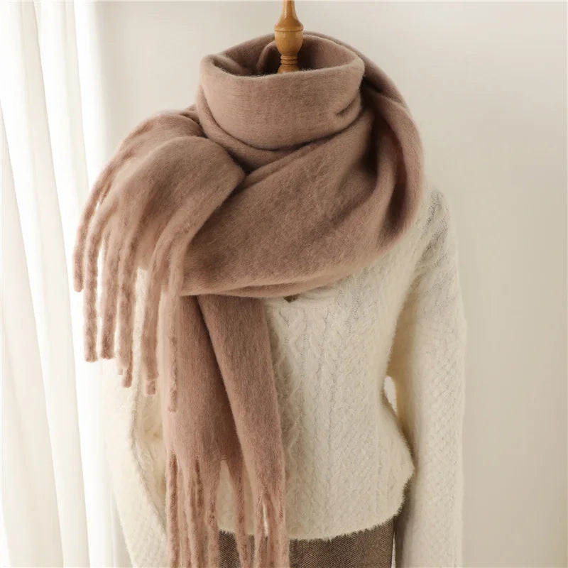 Pashmina XXL de tacto cachemira