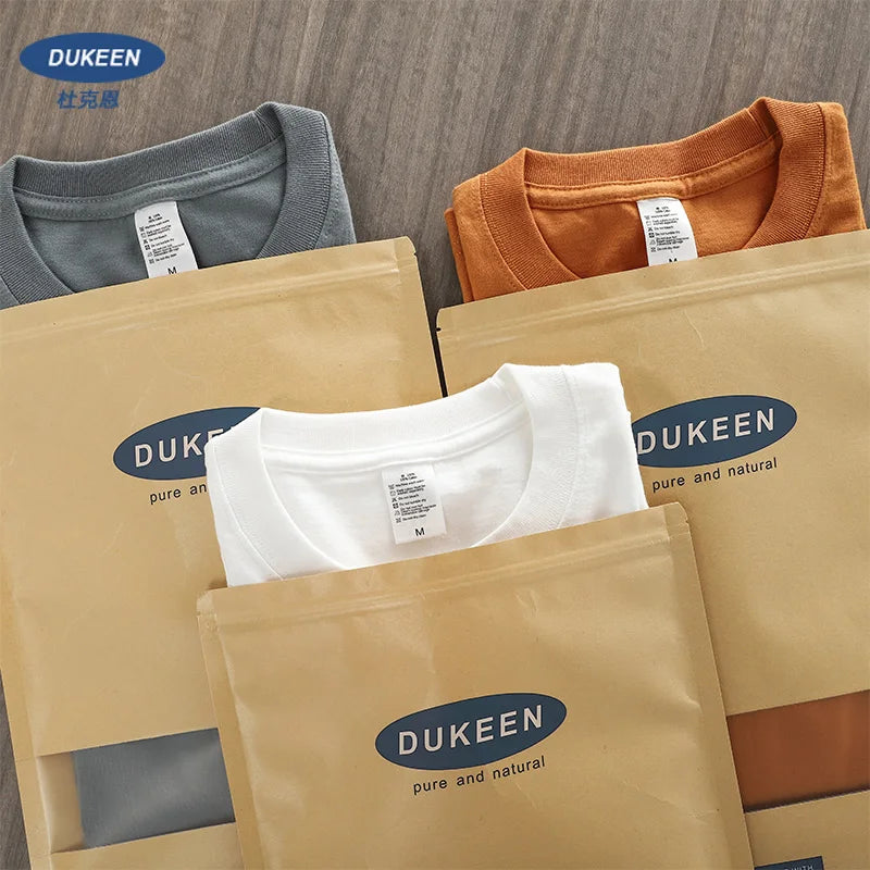 Camiseta oversize de algodón grueso para hombre
