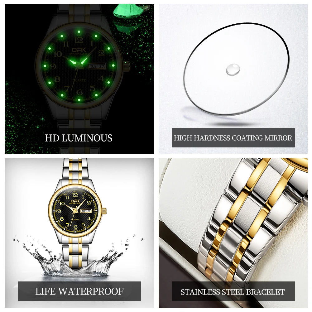 Reloj OPK 8110 clásico para mujer