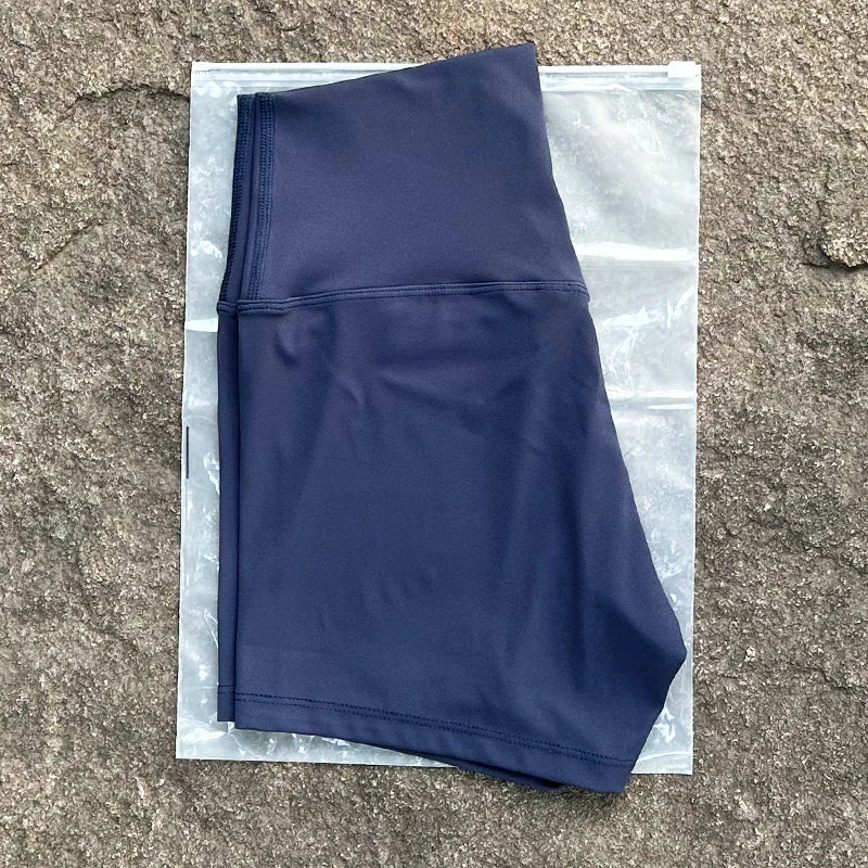 Shorts de yoga de cintura alta efecto realce