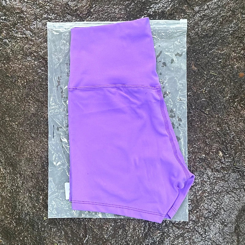 Shorts de yoga de cintura alta efecto realce