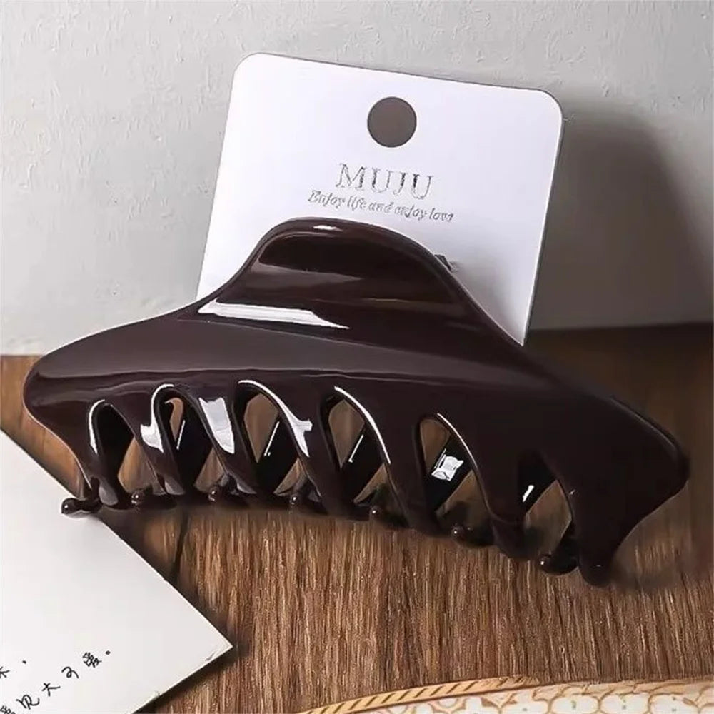 Pinzas de pelo grandes tipo tiburón (pack de 2)