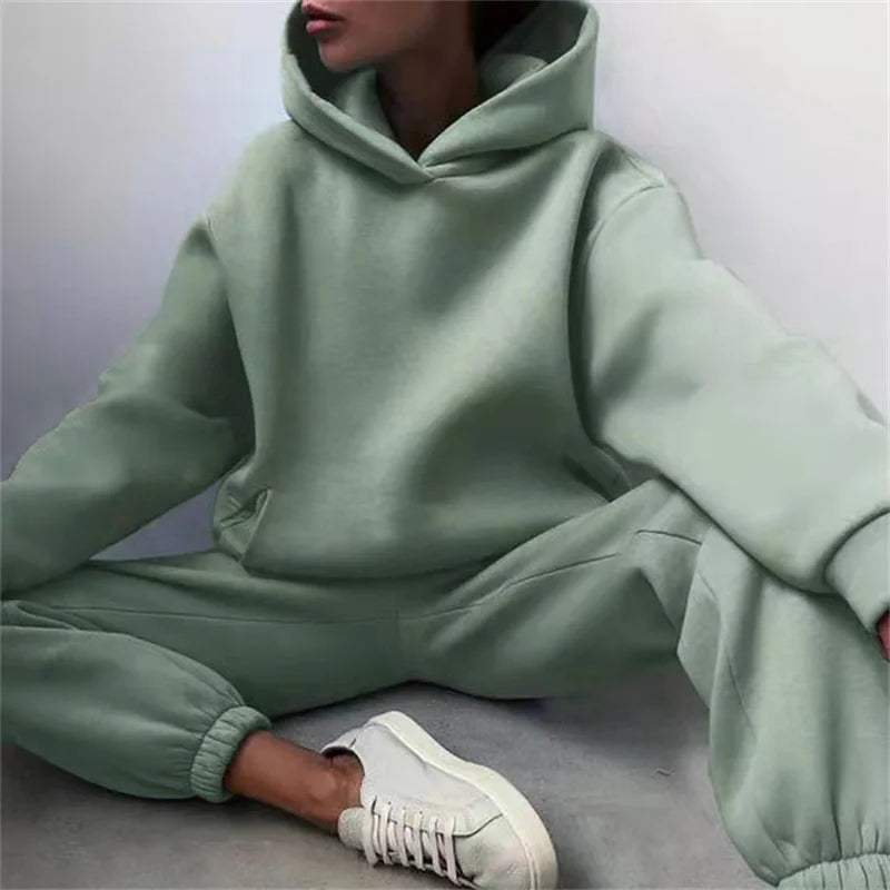 Chándal de mujer: sudadera oversize y jogger