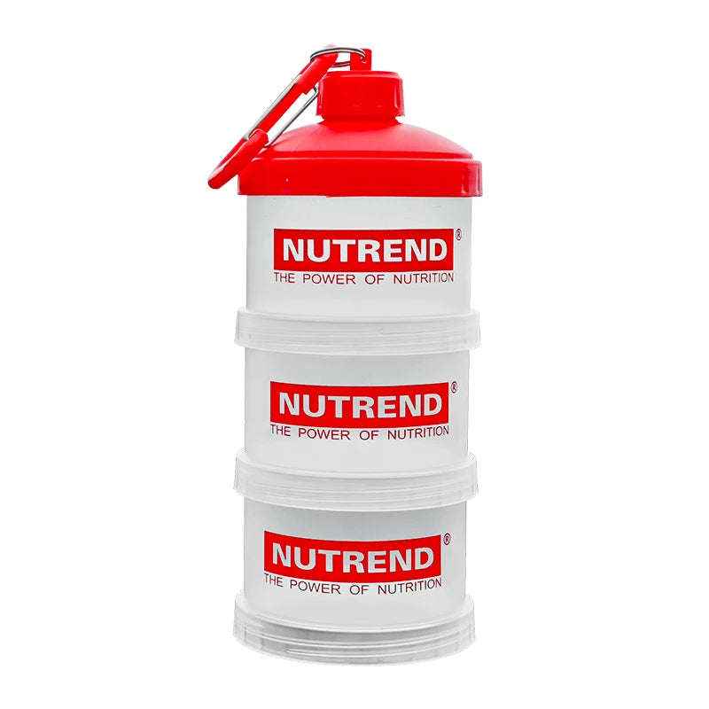 Dosificador de proteína de 3 compartimentos