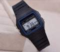 Reloj digital LED deportivo de esfera cuadrada