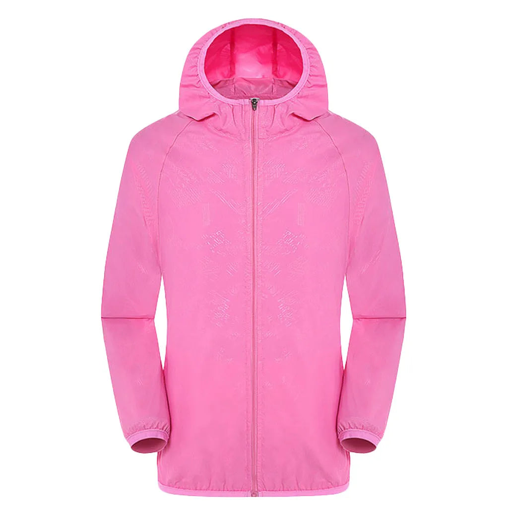 Chaqueta de senderismo impermeable unisex