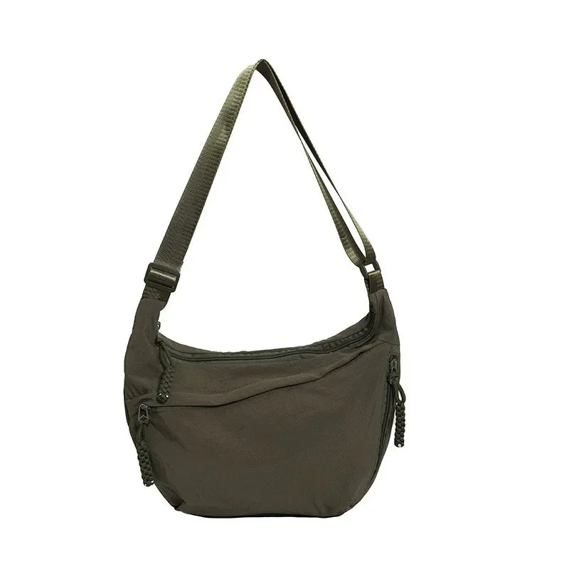 Bolso de lona grande estilo casual