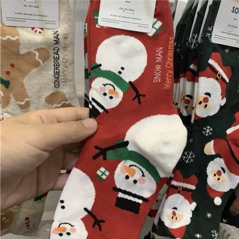 Pack de 4 pares de calcetines navideños