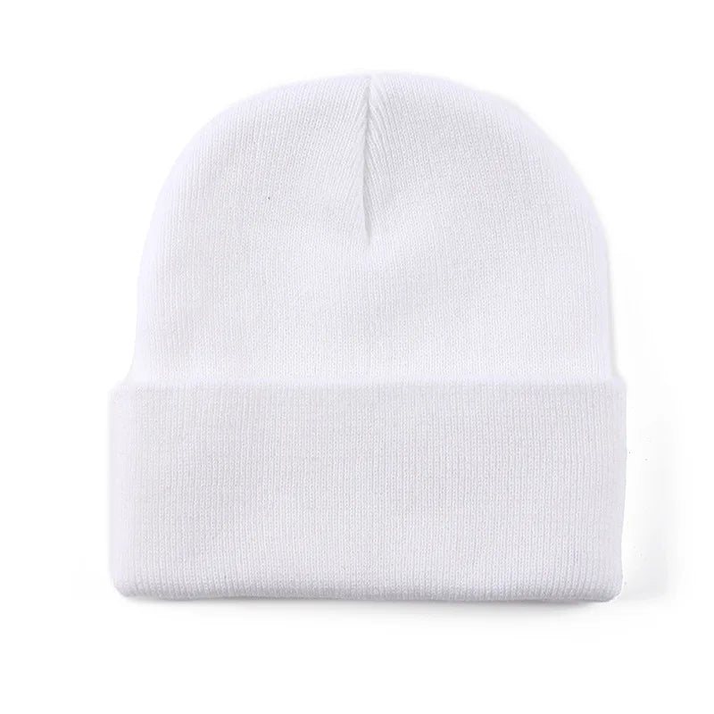 Gorro de lana con vuelta unisex