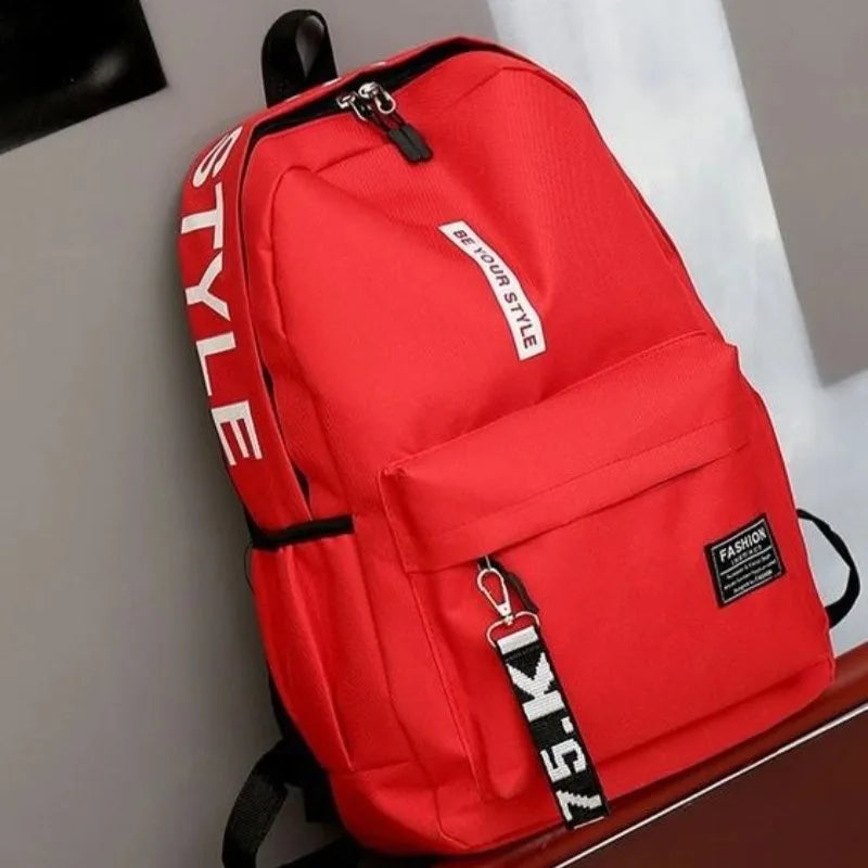 Mochila juvenil de colores para clase y diario