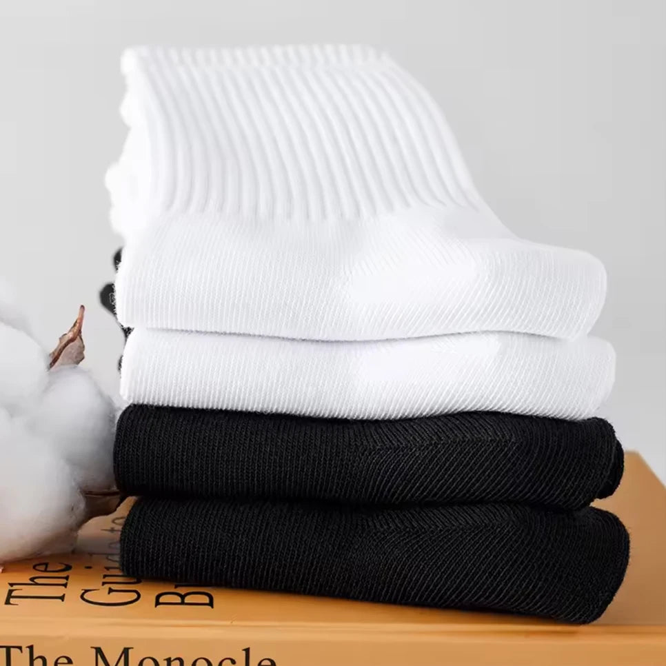 Pack de calcetines altos de algodón para hombre (10 o 20 pares)