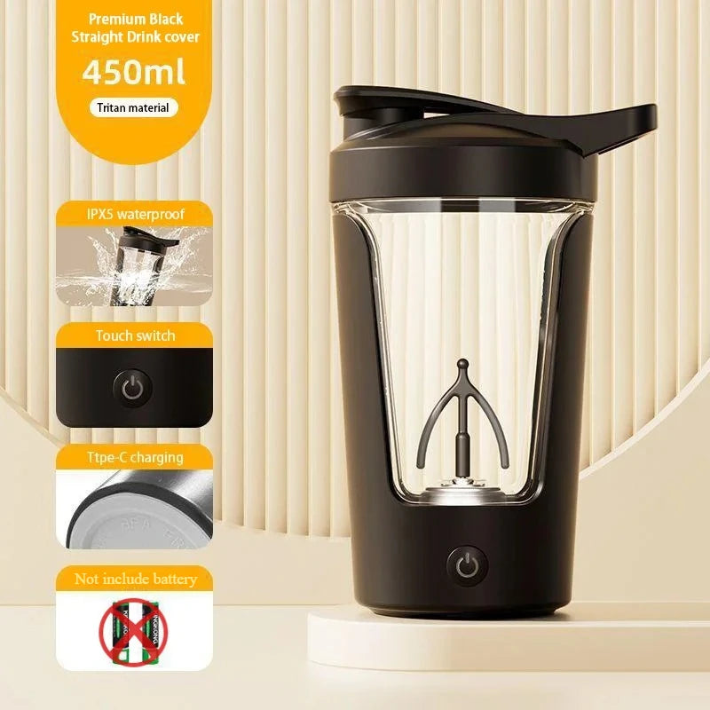 Shaker eléctrico para batidos de proteína (450 ml)