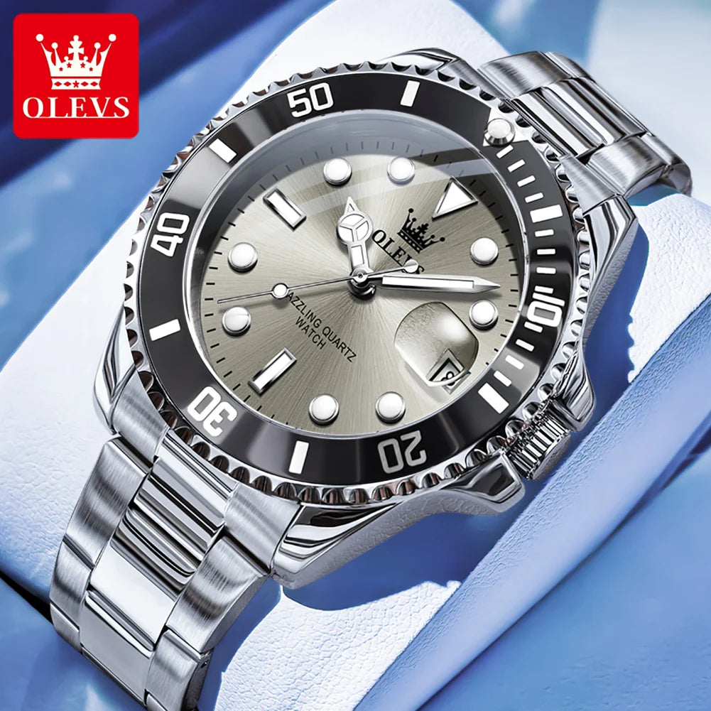 Reloj OLEVS 5885 de cuarzo con calendario