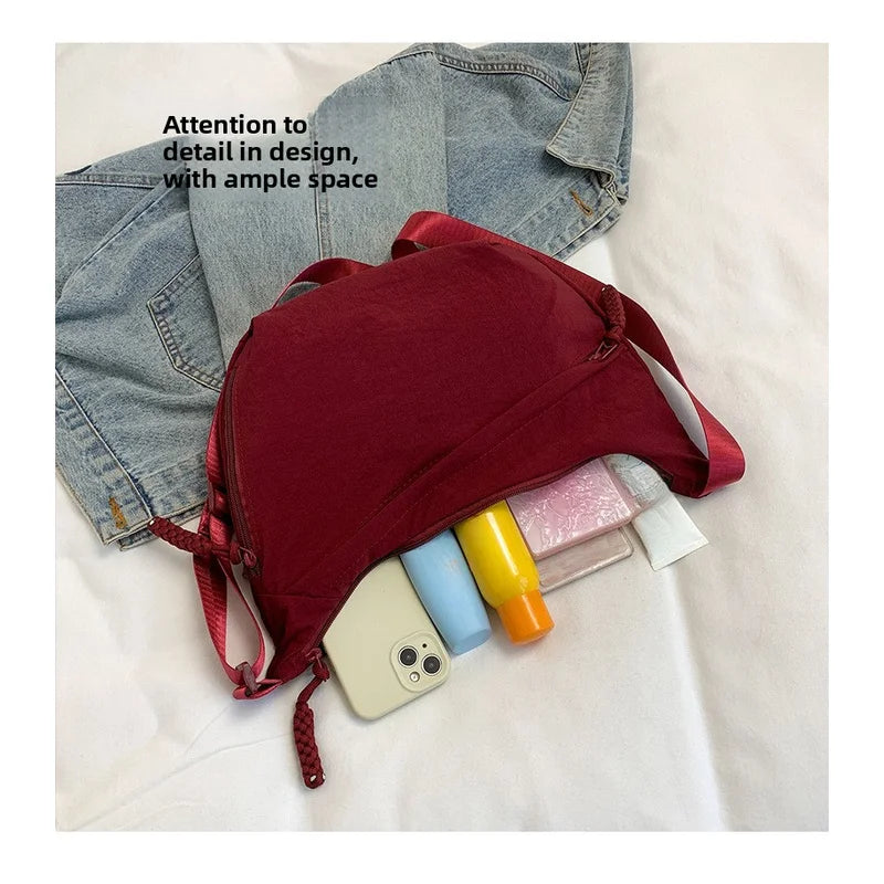 Bolso de lona grande estilo casual