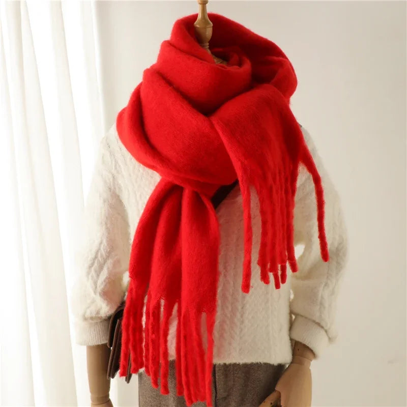 Pashmina XXL de tacto cachemira
