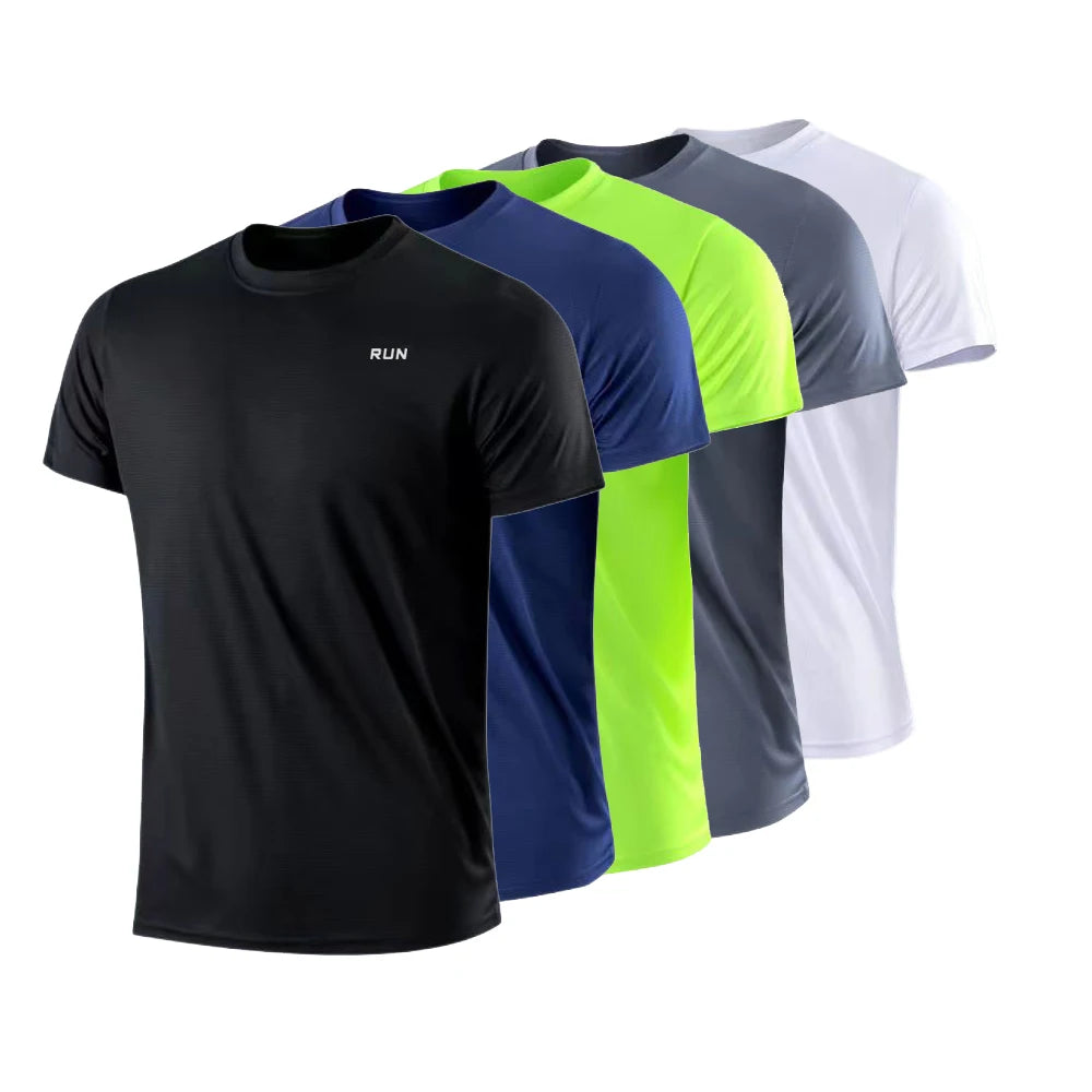 Camiseta deportiva de secado rápido para hombre