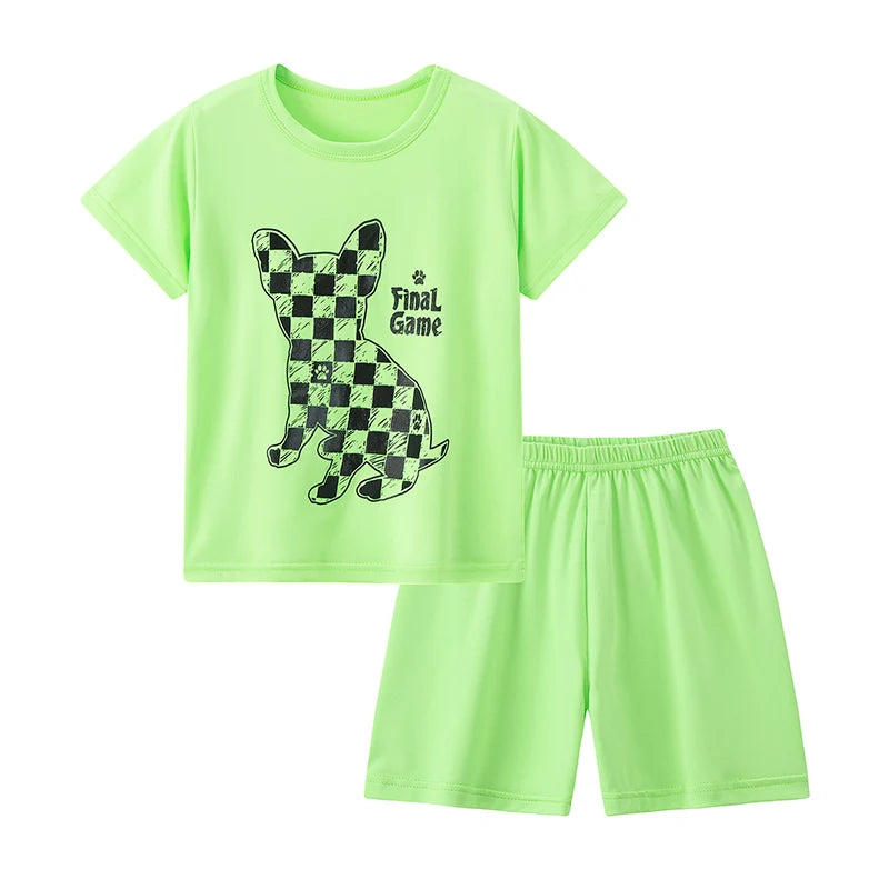Conjunto infantil de verano camiseta y short