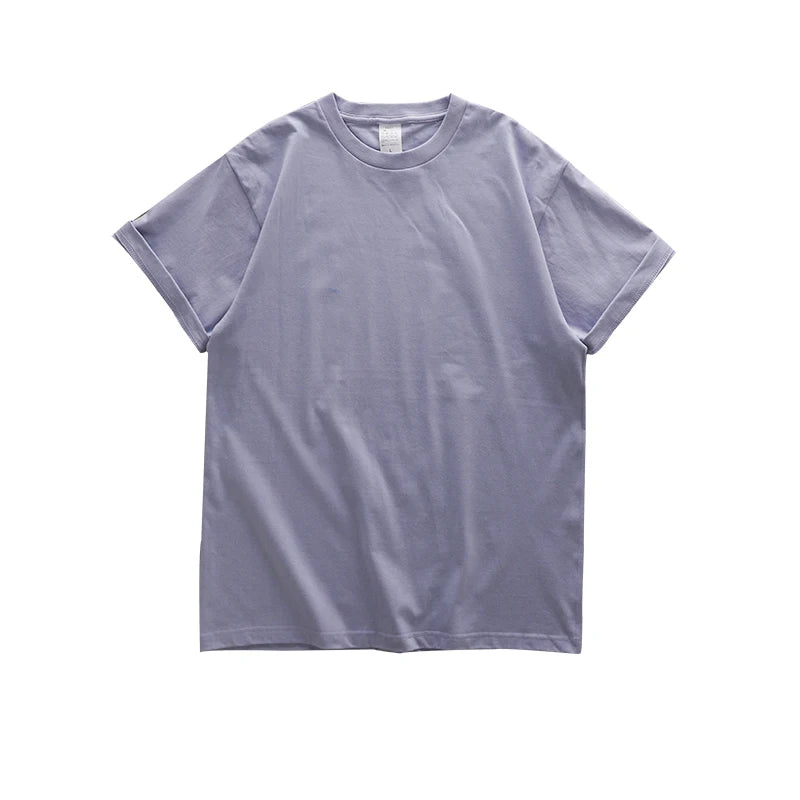 Camiseta oversize de algodón grueso para hombre