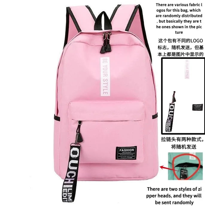 Mochila juvenil de colores para clase y diario