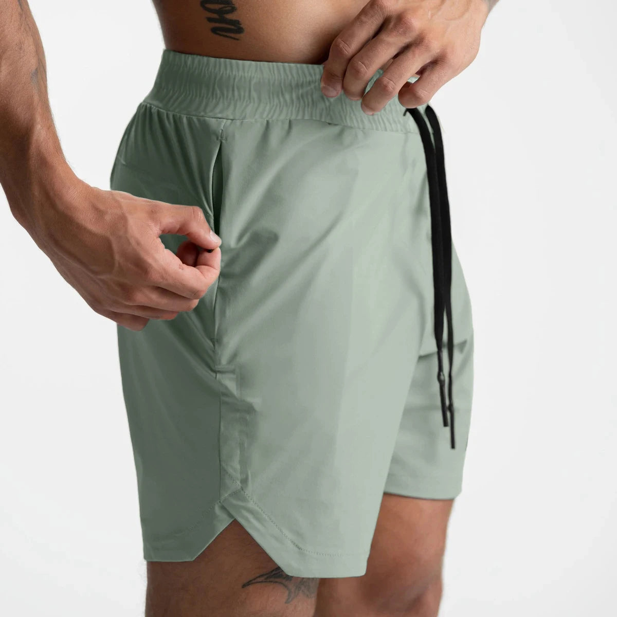 Pantalón corto deportivo de secado rápido para hombre